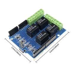 Arduino DC 3.3V 5V 4 Kanallı Röle Shield'i (Çok Al Az Öde İle %20'ye Varan İndirimli) - 3