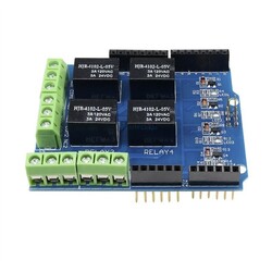 Arduino DC 3.3V 5V 4 Kanallı Röle Shield'i - 1
