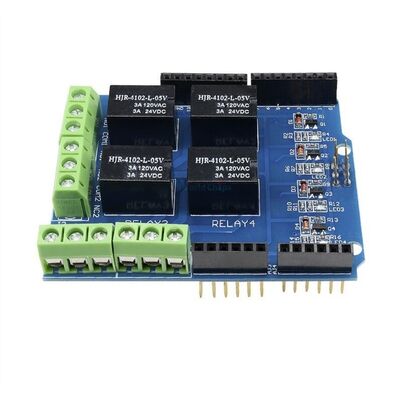 Arduino DC 3.3V 5V 4 Kanallı Röle Shield'i - 1