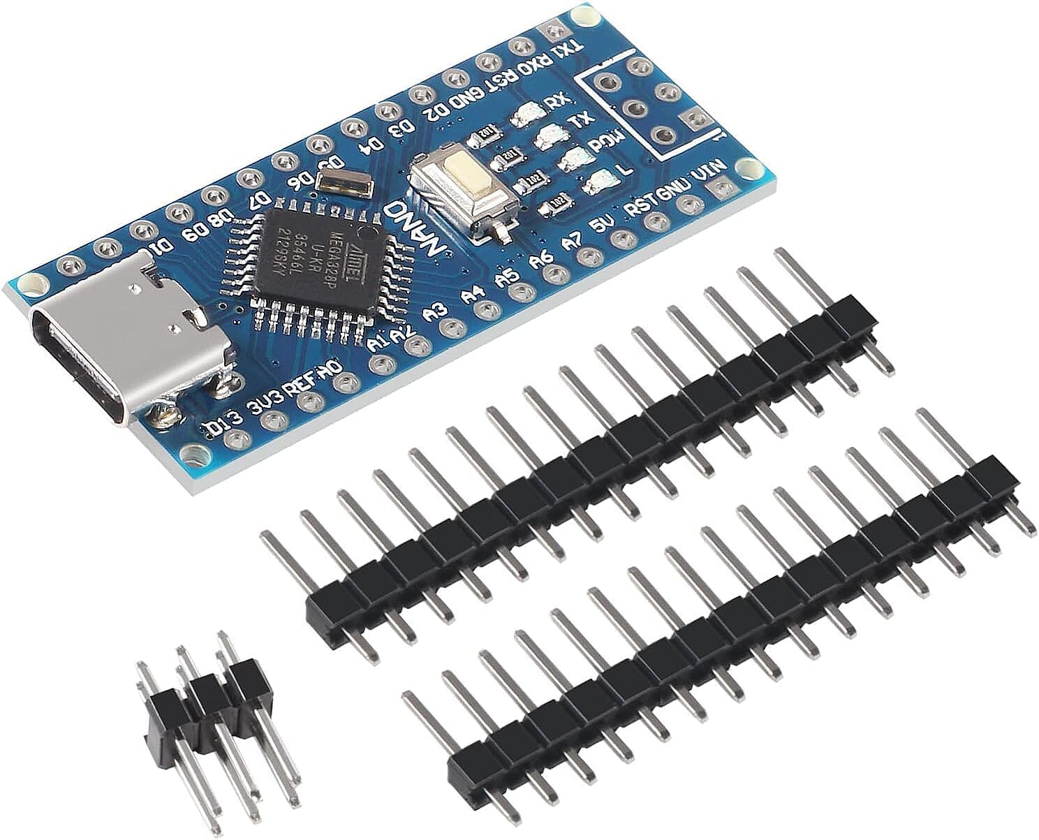 Arduino Nano v3.0 ATMEGA328P - Type-C (Çok Al Az Öde İle %20'ye Varan İndirimli) - 
