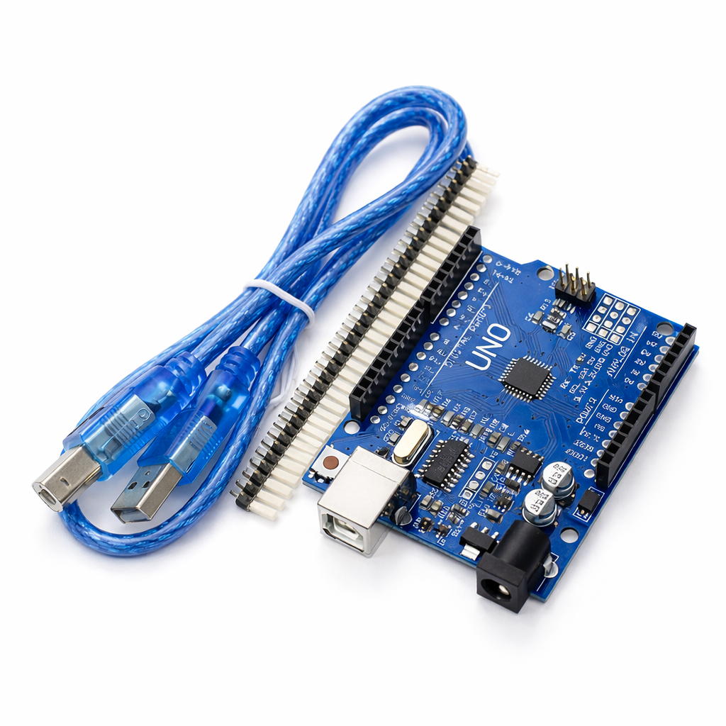 Arduino Uno R3 SMD CH340 Geliştirme Kartı - USB Kablo Hediyeli - (Çok Al Az Öde İle %20'ye Varan İndirimli) - 