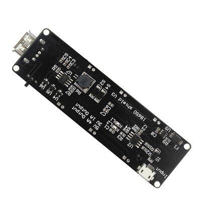 18650 Li-ion Pil Şarj Kartı V3 – Arduino ve WEMOS ESP32 Uyumlu Mikro USB’li Lityum Batarya Güç Kaynağı Powerbank Battery Shield (Çok Al Az Öde İle %20'ye Varan İndirimli) - 2