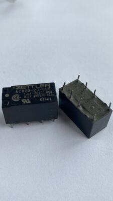 AZ820-2C-6DE 6V 8 PİN ÇİFT KONTAK RÖLE - ZETTLER - 1