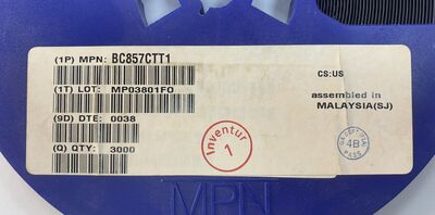 BC857CTT1 SOT-416 - 2