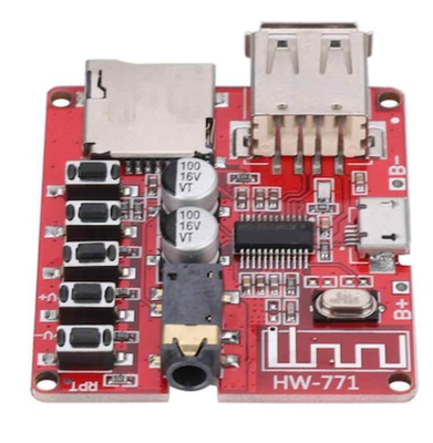 Bluetooth MP3 Modülü (SD Kart Girişi, USB 2.0) - 1