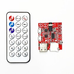 Bluetooth MP3 Modülü (SD Kart Girişi, USB 2.0, Uzaktan Kumanda) (Çok Al Az Öde İle %20'ye Varan İndirimli) - 