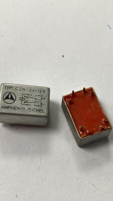 C2H-23-12V 12VDC 8 PİN RÖLE - AMPHENOL - 1