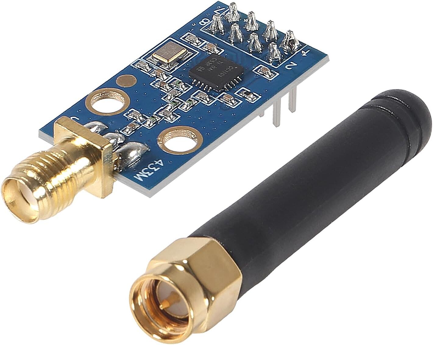 CC1101 433MHz SPI Kablosuz RF Alıcı Verici Modülü – Uzun Menzilli Wireless Transceiver (Çok Al Az Öde İle %20'ye Varan İndirimli) - 2