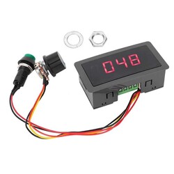 CCM5D Dijital LED Ekranlı 6V-12V-24V PWM DC Motor Hız Kontrolcüsü (Çok Al Az Öde İle %20'ye Varan İndirimli) - 