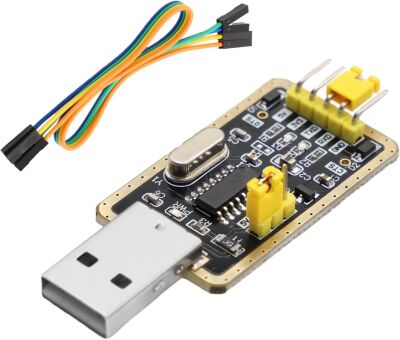 CH340G RS232 USB-TTL Seri Haberleşme Dönüştürücü Modülü - 1