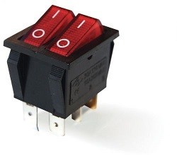 IRS-2101-1C Çiftli Anahtar Işıklı 101 - 