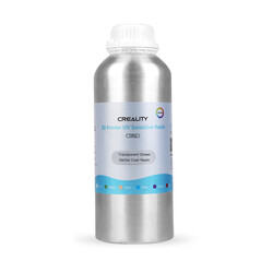 Creality 1000g UV Diş / Dental Reçine Filament - Şeffaf Yeşil - Creality