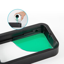 Creality 1000g UV Diş / Dental Reçine Filament - Şeffaf Yeşil - 5