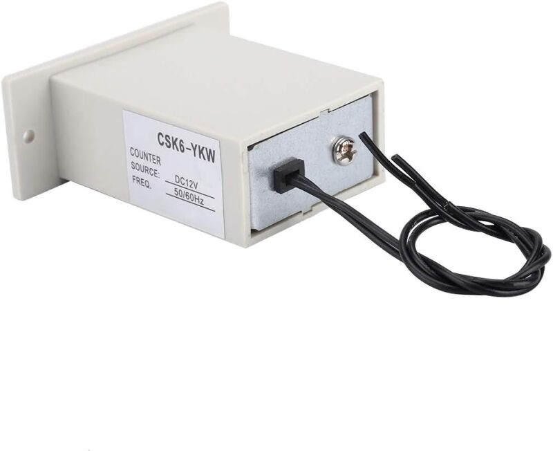 CSK6-YKW 6 Haneli 0-999 Sayma Aralığı DC24V Elektromanyetik Sayaç - 3