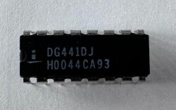 DG441DJ INTERSIL DIP-16 Analog Switch Entegre - 