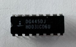 DG445DJ INTERSIL DIP-16 Analog Switch Entegre - 