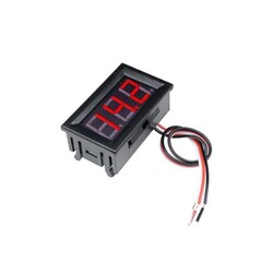 Dijital Voltmetre AC 30-500V 2 Kablolu - 