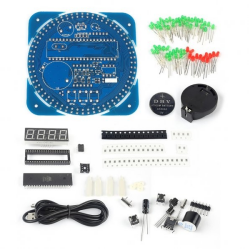 DS1302 Dairesel Led Saat (Demonte) (Çok Al Az Öde İle %30'a Varan İndirimli) - 