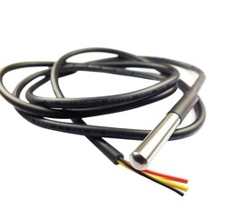 DS18B20 Dijital Isı Sensörü - Su Geçirmez (Çok Al Az Öde İle %20'ye Varan İndirimli) - China