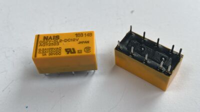 DS2Y-SL2-DC12V 12VDC 1A 10 PİN ÇİFT KONTAK RÖLE - NAIS - 1