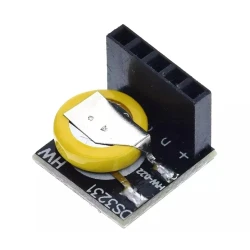DS3231 Yüksek Hassasiyetli RTC Gerçek Zamanlı Saat Modülü Arduino Raspberry Pi 3.3V/5V Uyumlu (Pili Dahil) - 1