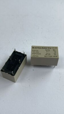 DSP2A-DC12V 12VDC 6 PİN RÖLE - MATSUSHITA - 1