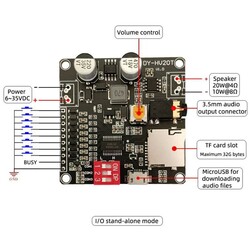 DY-HV20T Ses Çalma MP3 Modül - 4