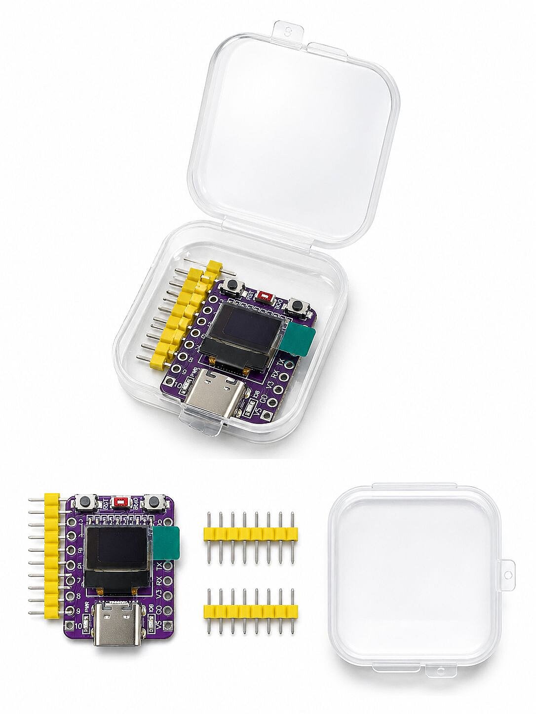 ESP32-C3 0.42 İnç OLED Modülü Wifi+Bluetooth ESP32 Geliştirme Kartı (Çok Al Az Öde İle %20'ye Varan İndirimli) - 2