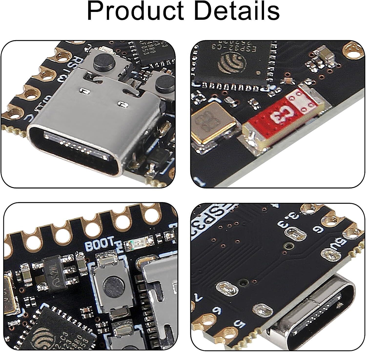 ESP32-C3 Süper Mini Wifi ve Bluetooth Modülü - 5