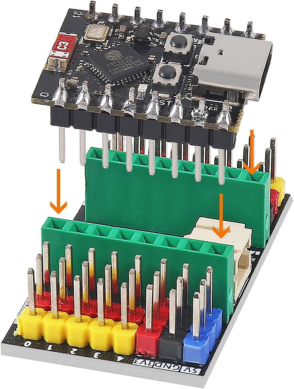 ESP32-C3 SuperMini Genişletme Kartı (Çok Al Az Öde İle %20'ye Varan İndirimli) - 2