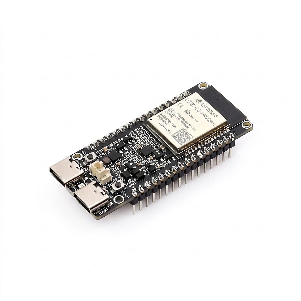 ESP32-C5-WROOM-1-N16R8 WiFi 6 Bluetooth 5 LE Çift Bant 2.4/5 GHz DevKit Geliştirme Kartı – Çift Type-C - 1