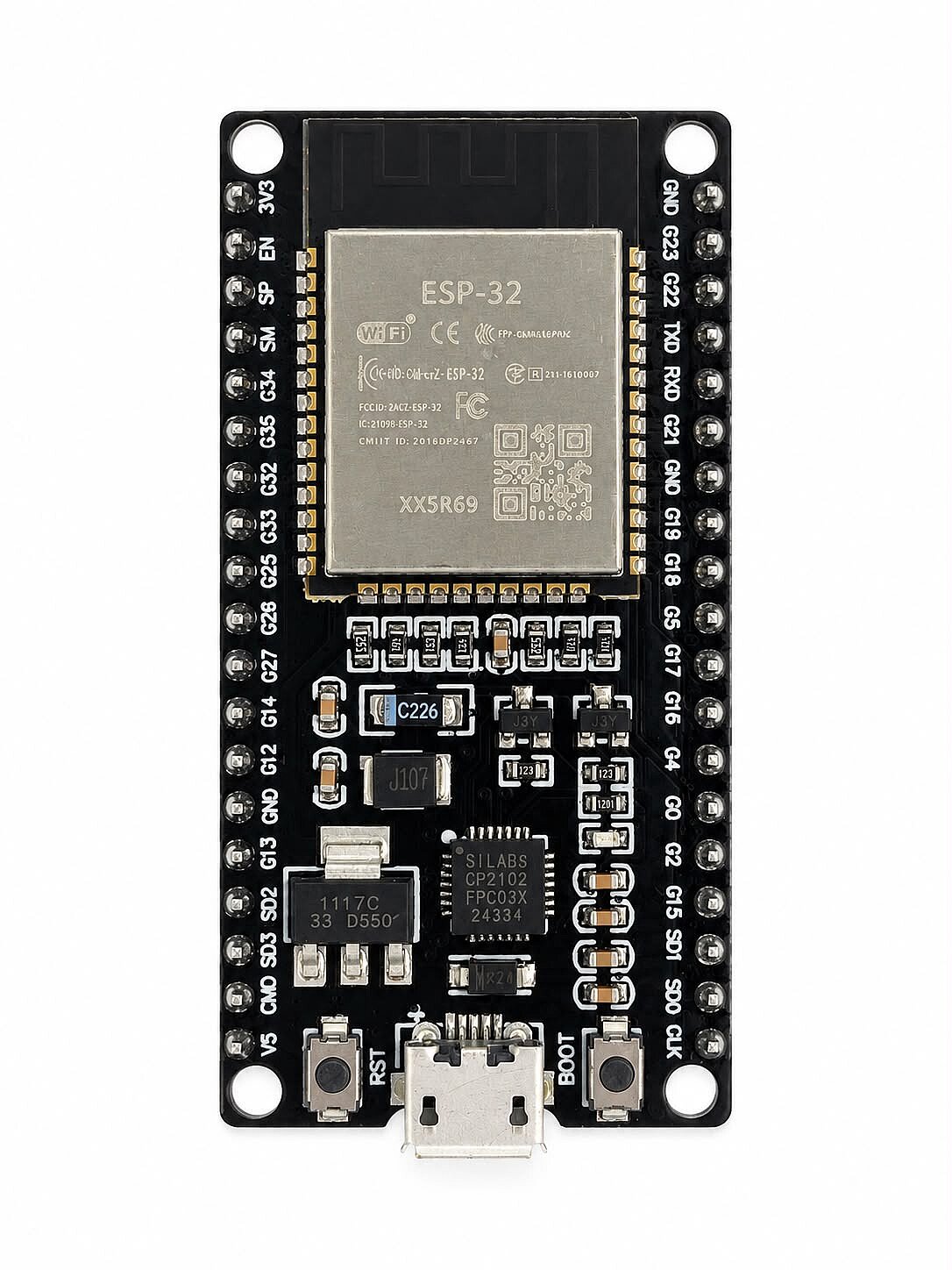 ESP32 CP2102 38 Pin Mikro USB – Wi-Fi ve Bluetooth Destekli Geliştirme Kartı (Çok Al Az Öde İle %20'ye Varan İndirimli) - 2