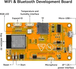 ESP32 Geliştirme Kartı 2.8 inç 240x320 Akıllı Dokunmatik TFT LCD Modül | LVGL WiFi Bluetooth WROOM Arduino Uyumlu - 4