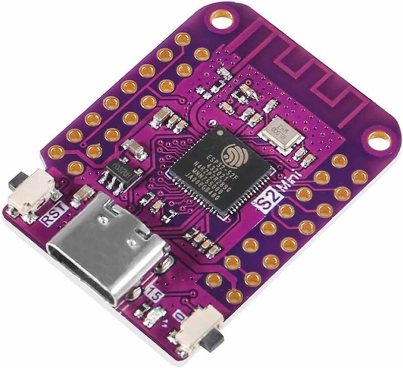 ESP32 S2 Mini V1.0 WiFi Geliştirme Kartı - Type-C - 2