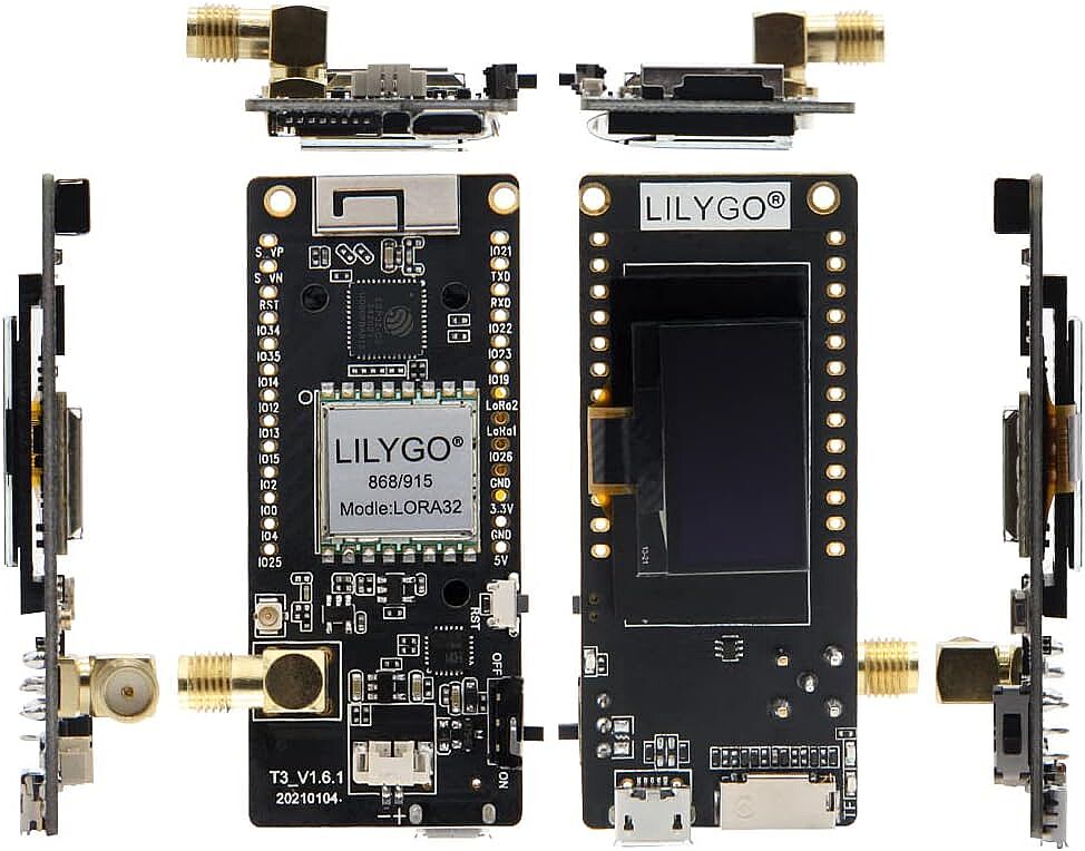 LILYGO ESP32 T3 LoRa32 V1.6.1 Geliştirme Kartı - 2