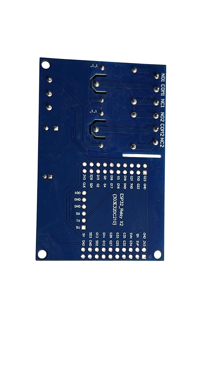 ESP32 WIFI Bluetooth 2 Kanal Röle Kartı - 3
