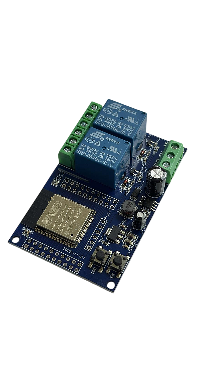 ESP32 WIFI Bluetooth 2 Kanal Röle Kartı - 2