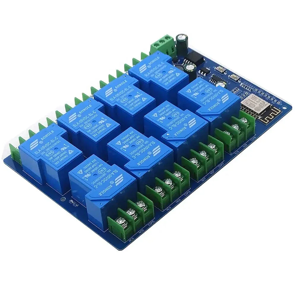 ESP8266 ESP-12F, DC 7-28V/5V 8 Kanal 30A Wifi Röle Modülü - (Çok Al Az Öde İle %20'ye Varan İndirimli) - 2