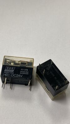 HB1-DC24 24VDC 2A 30VDC 5 PİN ELEKTROMEKANİK RÖLE - SDS - 1