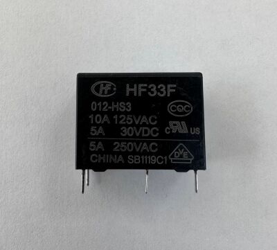 HF33F/012-HS3 (4P) Hongfa Röle - 1