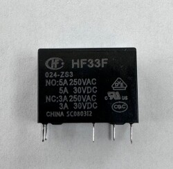 HF33F/024-ZS3 (5P) Hongfa Röle - Hongfa