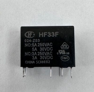 HF33F/024-ZS3 (5P) Hongfa Röle - 1