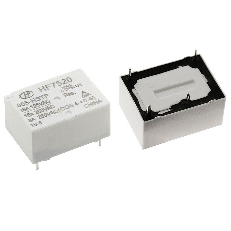HF7520-005-HSTP 5V 16A 4 Pin Ütü Rölesi - 1
