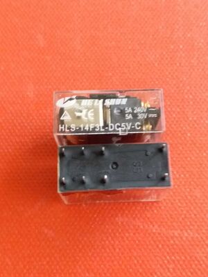 HLS-14F3L-DC5V-C 5A 8Pin Çift Kontak - 1