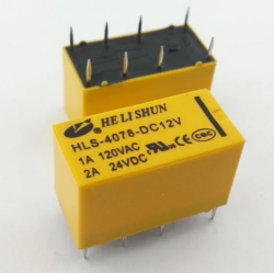 HLS-4078-DC12V Helishun Telekom Röle - Helishun