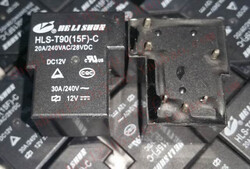 HLS-T90(15F)-DC12V-C 30 Amper T Röle 6 Pin - Helishun
