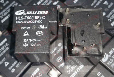 HLS-T90(15F)-DC12V-C 30 Amper T Röle 6 Pin - 1