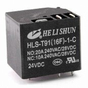 HLS-T91(16F)-1-C 24VDC 30A 24V 5 PİNLİ RÖLE - Helishun