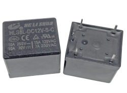 HLS8L-DC12V-S-C (HS) HELİSHUN 12V 10A 5 Pin Minyon Spot Röle - Helishun