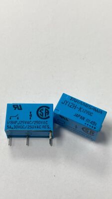 JY12H-K 12VDC 5A 125VAC/250VAC 4 PİN RÖLE - TAKAMISAWA - 1